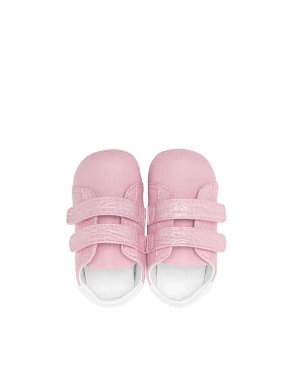 Versace Pink Baby Velcro Sneakers
